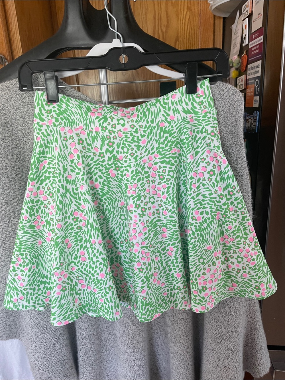 Fabletics Green Athletic Tennis Skirt skort Size S